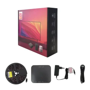 Joystar Smart TV Strip Light APP Control 75 85 Inch TV Sync Backlight Kits HDMI 2.0 Box 5m RGB IC Ambilight LED Strip Lights