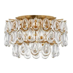K9 Crystal LED Ceiling Light Living Room Hotel Bedroom Round