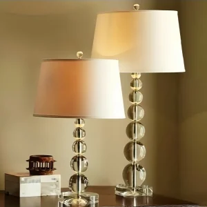 K9 Crystal Luxury Modern Desk Light AC Powered Dimmable for Bedroom Bedside Living Room Study Reading Room Table Lamp