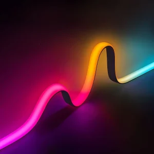 KCX DC24V RGBWC Dream Color COB Neon Light Strip RGBCCTIC Flexible Silicone Light Strip Waterproof Available for Outdoor