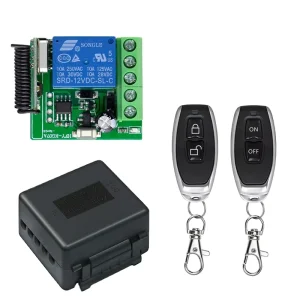 KG07A Mini Single Channel Remote Switch 10A Relay DC12V 315 433.92MHz 100m Control Distance Home Appliance Industrial Equipment