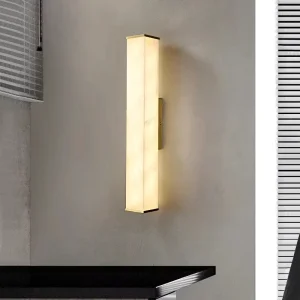 Keli Living Room Sofa Background Modern Light Luxury Bedroom Bedside Marble Wall Lamp