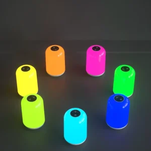 Kids Bedroom Night Light, Portable Bedside Light with 3 Light Modes, Baby Room Night Light