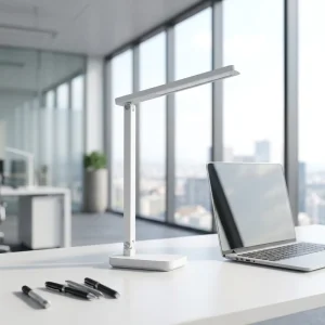 Kids LED Desk Lamp with Touch Control Brightness Adjustable Smart RG0 Light Eye Protection for Study and Reading
