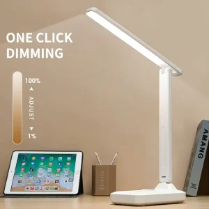 Kids Lamp Night Light for Office DC Power Supply Modern Style Foldable LED Desk Lamp with Wireless Charger USB Charger