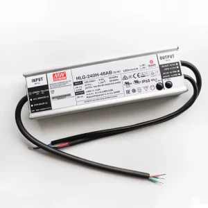 KingBrite 240W Meanwell LED Driver 240H 48B AB Power Supply for LED Grow Lights