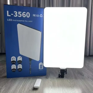 L-3560 24-Inch Studio Flash LED Light Panel Photography Lighting Kit