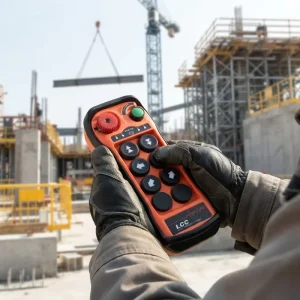 LCC Q600 Single Speed Overhead Crane Button Sticker for 6 Channel Wireless Remote Control Switch