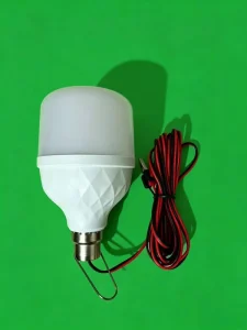 LED 1.2m Clip-On Tent Lamp 6000K Daylight CRI 80 Milky Plastic Cover 12V 5W 500 Lumens Indoor Outdoor