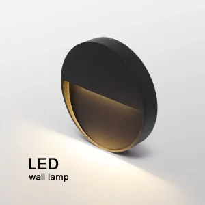 LED 3W Outdoor IP54 Garden Courtyard Wall Lamp Surface Mounted Step Light Aluminum Die-casting 117mm 150mm 200mm Corridor Garage