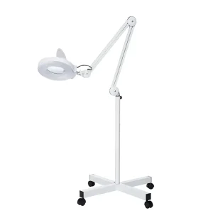 LED Adjustable Floor Magnifier Standing Floor Lamp SA LC04 Magnifying Glass