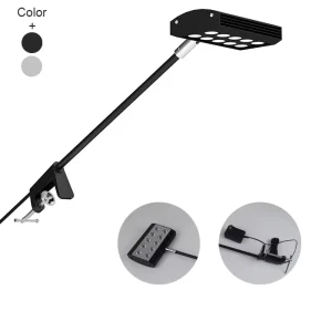 LED Booth Exhibit Arm Light, 3000-5700K, 30°/60°/90°/120° Beam Angle, Linkable, Universal Voltage