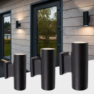 LED Brass Up and Down Light Wall Sconce 12V Output Indoor Outdoor MR16 Fixture for Garden Architecture Art Lighting