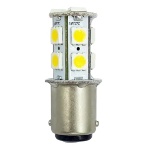 LED Bulb 3000K 6000K White BA15d 10-30V 13 SMD 5050 for Marine and Machine Use