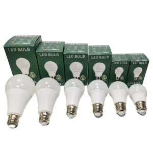 LED Bulb China Manufacturer Energy Saving 3w 5w 7w 9w 12w 15w 18w E27 B22 Home Ceiling Light