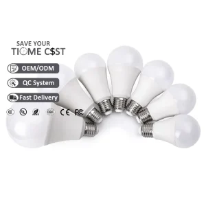 LED Bulb Plastic Aluminum 3000K 4000K 6500K AC230V AC120V DC12V 7W 9W 12W 15W 18W SMD Dimmable A60