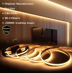LED COB Strip Light 24V 480 LEDs/m Direct From Manufacturer High Brightness CRI Ra90+ 3000K/4000K/6500K Flexible Strip Light