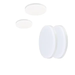 LED Ceiling Panel Light for Corridor and Aisle with Plastic Base, AC Power, Switch Control