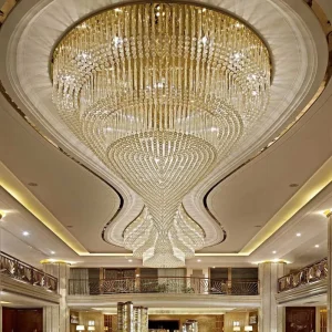 LED Chandelier Ceiling Light for Indoor Shopping Mall Hotel and Staircase Use