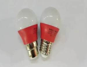 LED Color Bulb G45 2W 3W 5W E27 B22 AC110V AC220V Red Green Blue Yellow
