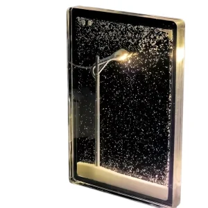 LED Color-Changing Night Light Toy Plastic Bedside Lamp for Kids