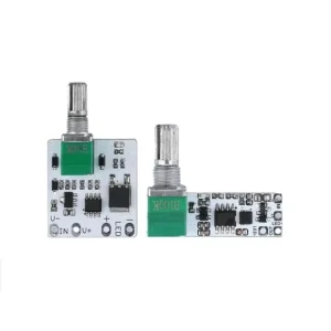 LED Constant Voltage Dimmer Module Switch Board with Brightness Knob for Table Lamp and Light Bar