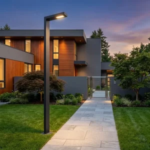 LED Courtyard Light Outdoor IP65 Waterproof Aluminum Garden Lamp Pathway Patio Villa Park Landscape