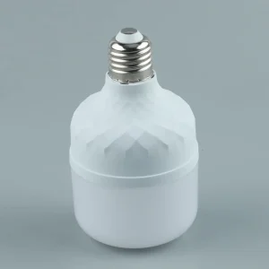 LED Cylindrical Bulb E27 Screw Socket AC85 265V Flicker Free Energy saving LED Light 5W 50W Cold White LED Bulb