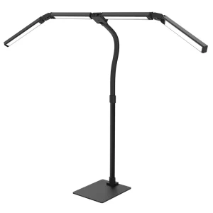 LED Desk Lamp Four Lamp Heads 113cm Long Rotatable Multiple Angles Touch Aluminum Students’ Office Large Screen Computer Lamp