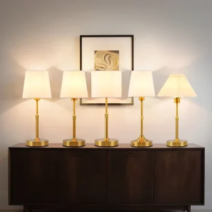 LED Desk Lamp with Cordless Wireless Touch Control Nordic Portable Home Decoration Desk Lamp