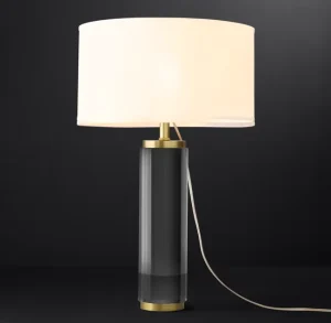 LED Dimmable Table Lamp Reading Light Desk Light Table Light Iron Farmhouse Industrial Vintage Style USB Charge