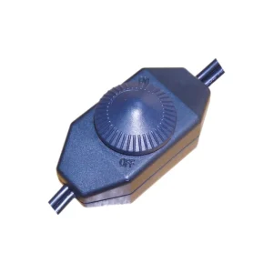 LED Dimmer 125V 150W Knob Inline Dimming Switch for Single-Color LED Strip Light