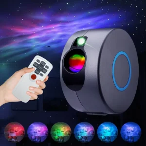 LED Disco Aurora Gypsophila Laser Star Projection Lamp with Remote Control