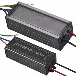 LED Driver Power Supply 85-265V AC/DC 24-36V 12-100W 280-3000mA Aluminum Case Glued Waterproof IP65 Constant Current