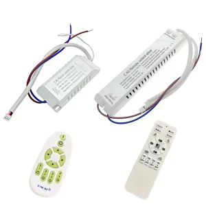 LED Driver Transformer 20W 80W 120W x2 210mA with 2.4G RF Remote, Color-Changing Dimming