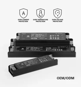 LED Driver for Flood Lights IP20 220V 60W-600W Triac/DALI Dimmable Dual Color Temperature Switching Power Supply