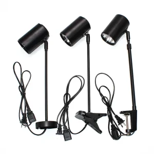 LED Exhibition Light Long Arm Clip-On Telescopic Spot Light for Booth Back Wall
