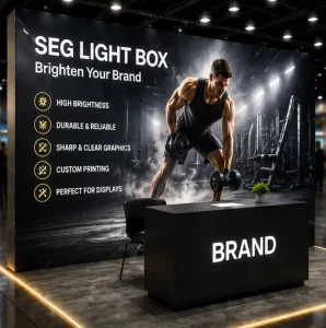 LED Fabric Light Box for Commercial Displays