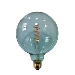 LED Filament Bulb Edison Style G125 E27 4W 180lm 1800K Aluminum Turquoise Glass Vintage Pendant Light for Party Venues