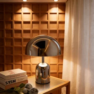 LED Flexible Contemporary Metal Table Lamp Rechargeable Touch Control Dimmable Night Light Dining Room Lamp