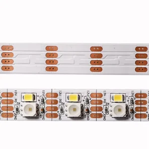 LED Flexible Strip 12V DMX RGBW Pixel LED Tape 12mm Wide 60 LEDs Addressable Multicolor