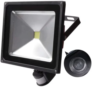 LED Flood Light with Motion Sensor