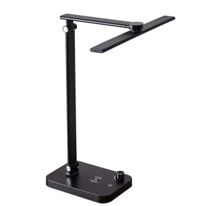 LED Folding Eye Protection Desk Lamp Wireless Charging Dimming Creative Learning Reading Table Lamp