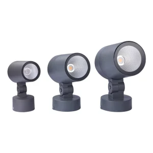 LED Garden Spotlight IP65 Rated DC12V 3000K Warm White Aluminum Alloy Outdoor Landscape Lighting