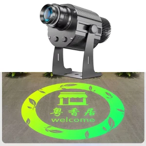 LED Gobo Projector IP67 Waterproof Rotating Advertising Logo Light Outdoor Event Display