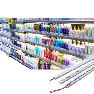 LED Hard Light Strip with Magnet 24V Small Size LED Shelf Light for Shelf Display Cabinet