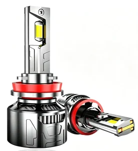 LED Headlight Bulb H1 H3 H4 H7 9005 Dual Color Temperature 3500K/6000K Copper IP55 3-Year Warranty