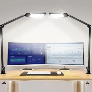 LED Home Desk Lamp for Office Writing and Reading Modern Design for Bedrooms and Living Rooms