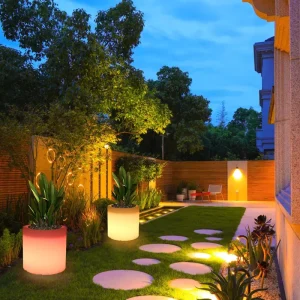 LED IP55 Outdoor & Indoor Flower Pot Light Box Dimmable 6000K for Garden Restaurant Hotel Courtyard Landscape Lighting