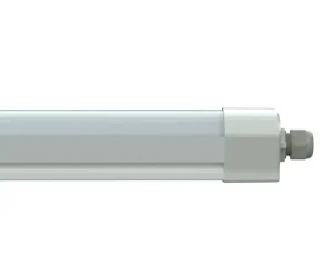 LED Integrated Tube Lights Waterproof Tri proof Dimmable High CRI 80 for Warehouse Garage Supermarket Workshop Exhibition Hall